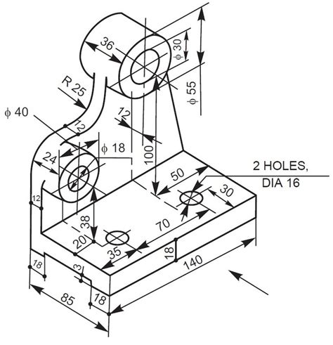 technical drawing examples for students