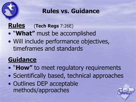 Technical Guidance