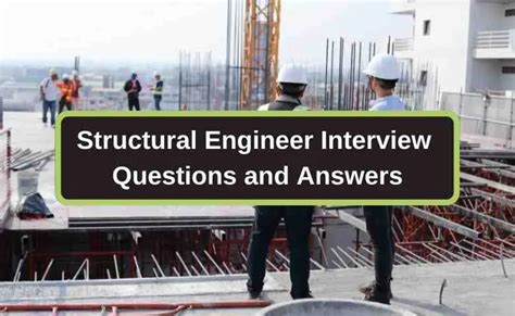 technical interview questions and answers for structural engineers pdf india