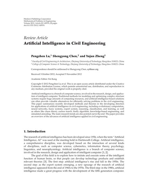 technical paper on ai in civil engineering