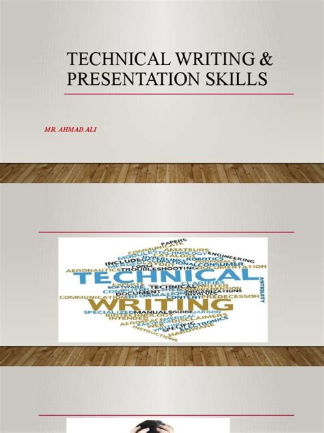 technical writing and presentation skills pdf