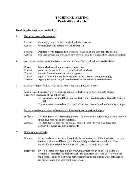 technical writing case study examples