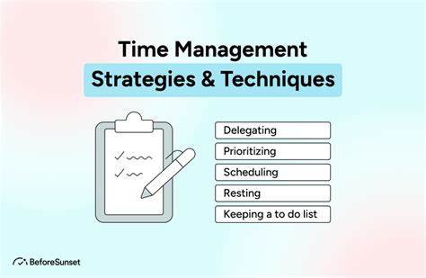 Time Management Techniques