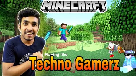 techno gamerz playing minecraft