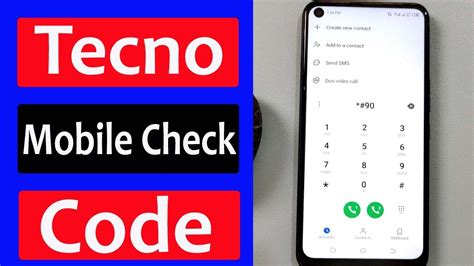 tecno mobile vibration check code