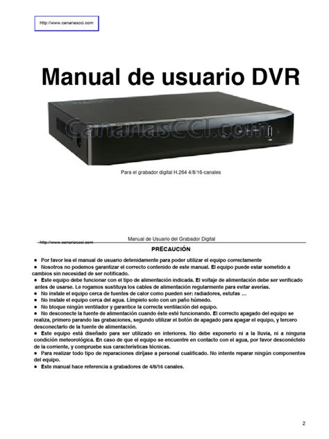 Tecton Dvr Manual