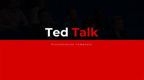 ted talk presentation template google slides