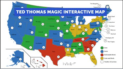 Ted Thomas Magic Interactive Map