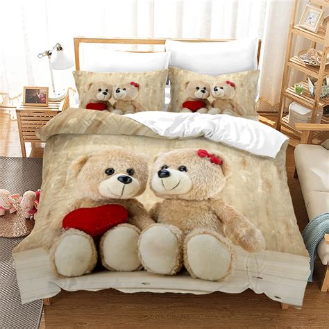 Teddy Bear Bedding For Single Bed
