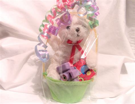 teddy bear easter basket