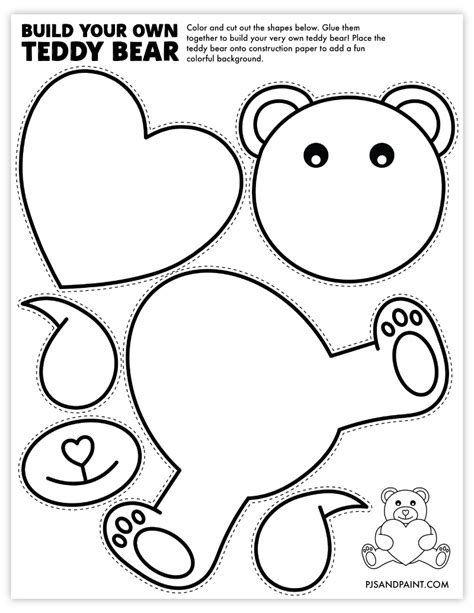 Teddy Bear Printable Paper