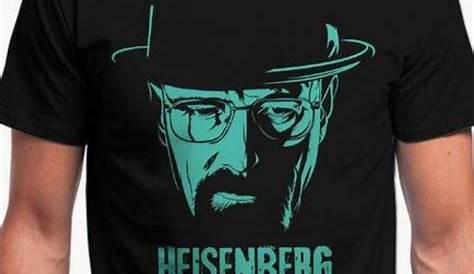 Tee shirt Breaking bad Heisenberg version cahier blanc/rouge
