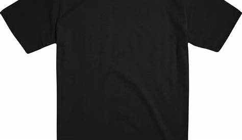Black T shirt mockup cutout, Png file 8533235 PNG