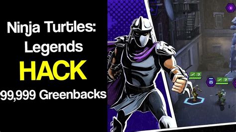 teenage mutant ninja turtle legends pack code