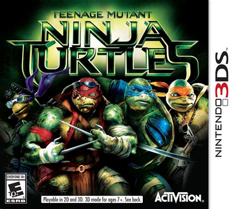 teenage mutant ninja turtles all games