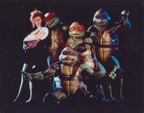 teenage mutant ninja turtles movie cast 1990