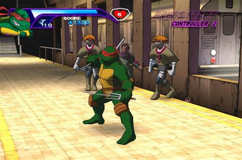 teenage mutant ninja turtles mutant games