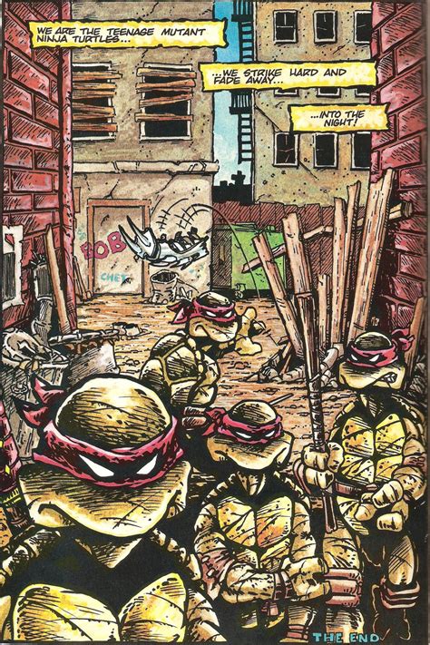 teenage mutant ninja turtles original comics