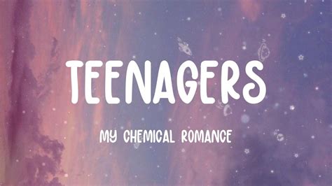 My Chemical Romance Teenagers Teenagers my chemical romance, Band