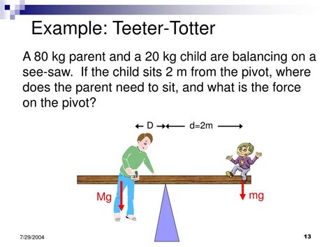 Teeter Totter Math Problem
