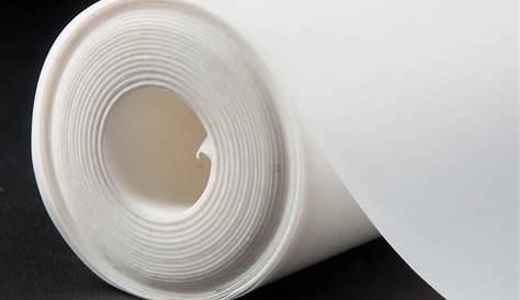 Teflon Sheet 1mm Thick White s, Packaging Type Roll, ness