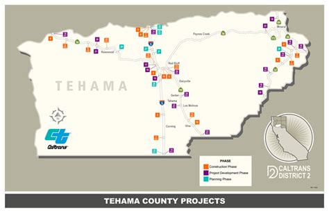 Tehama County Property Map