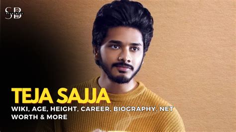 teja sajja net worth