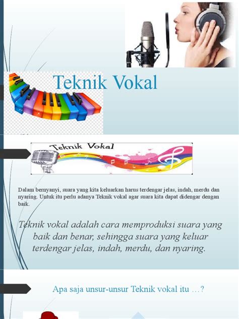 teknik vokal