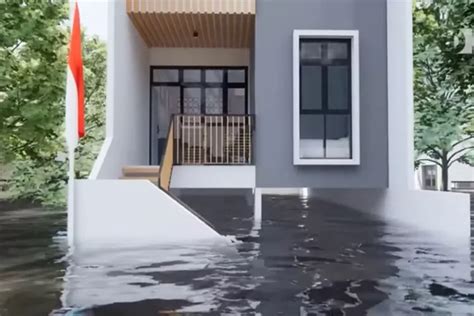 teknologi modern rumah minimalis anti banjir