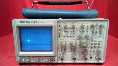Tektronix 2465B 400Mhz 4 Channel Analog Oscilloscope Novus Ferro Pte Ltd