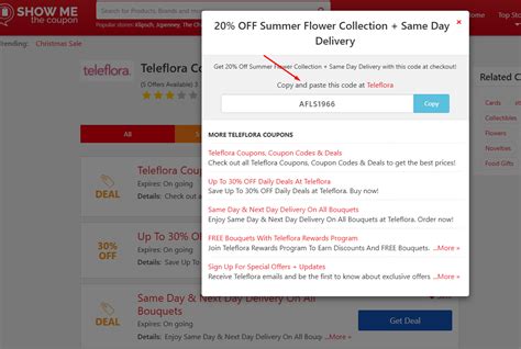 Teleflora Coupon Code January 2021