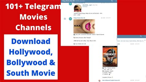 telegram channels for movies and series