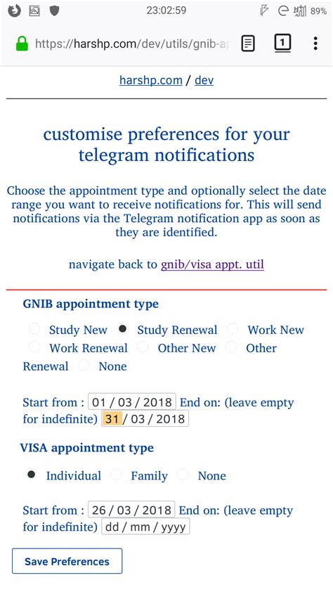 telegram group for us visa appointment