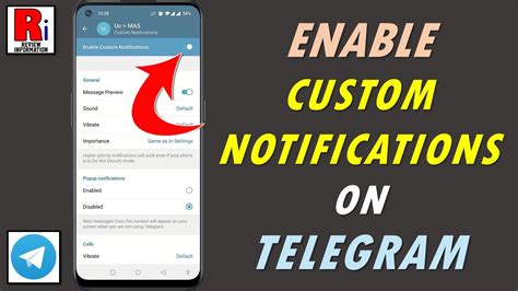 telegram notification setting desktop