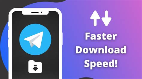 telegram premium download speed