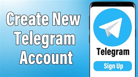 telegram register new account