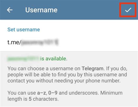 Mencari Kontak dengan Username