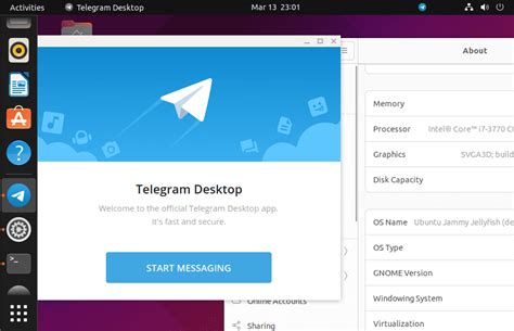 telegram web download location ubuntu