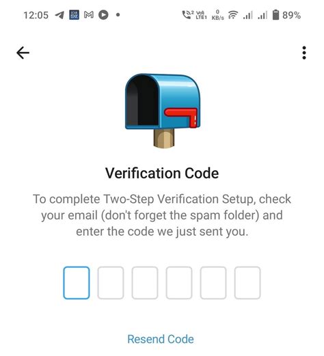 telegram without verification code
