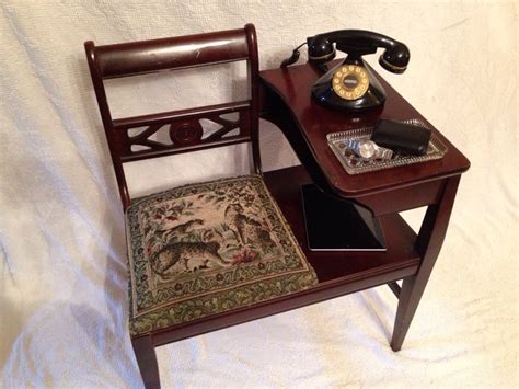Telephone Table Etsy