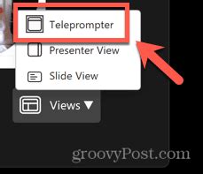 Teleprompter En Powerpoint