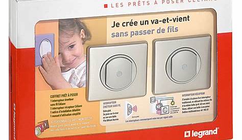Telerupteur Sans Fil Legrand Interrupteur Va Et Vient Blanc Céliane