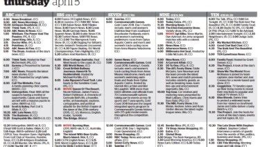television guide melbourne today