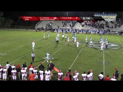 telfair county high school football game