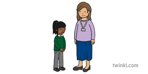 Tell Teacher Visual Printable