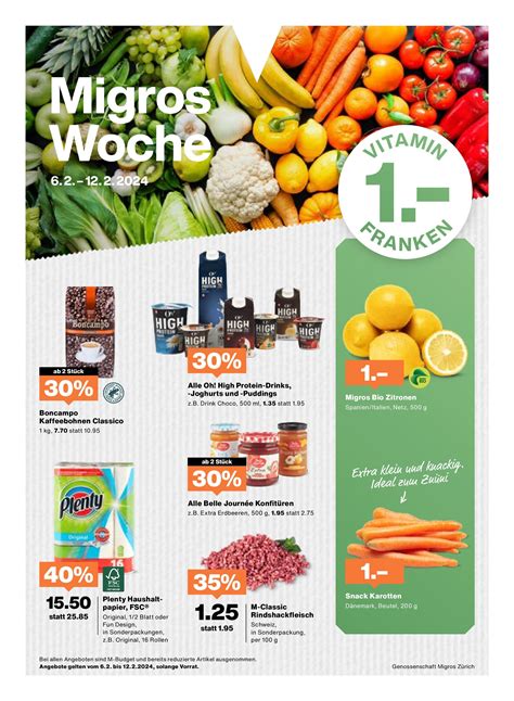 Teller Aktion Migros