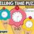 telling time puzzles