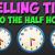 telling time to the half hour youtube