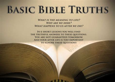 telling the truth in the bible