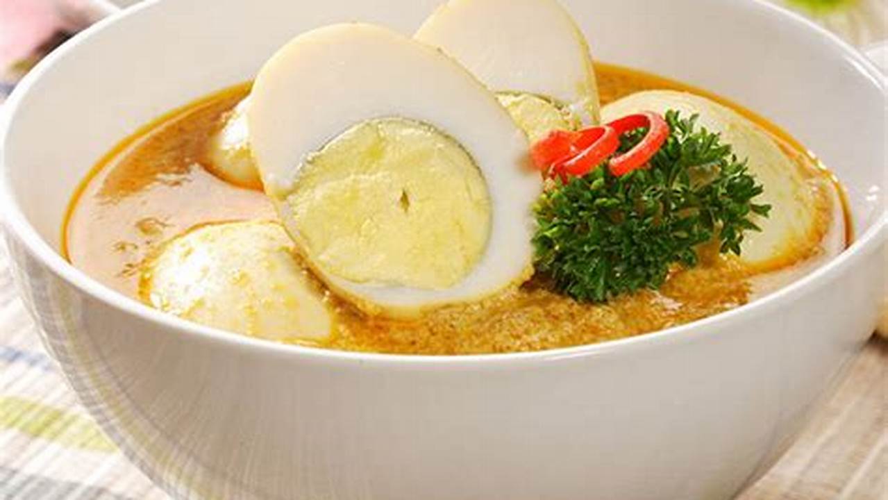 Resep Rahasia Telur Bumbu Kuning Santan: Rahasia Kuliner Indonesia yang Terungkap